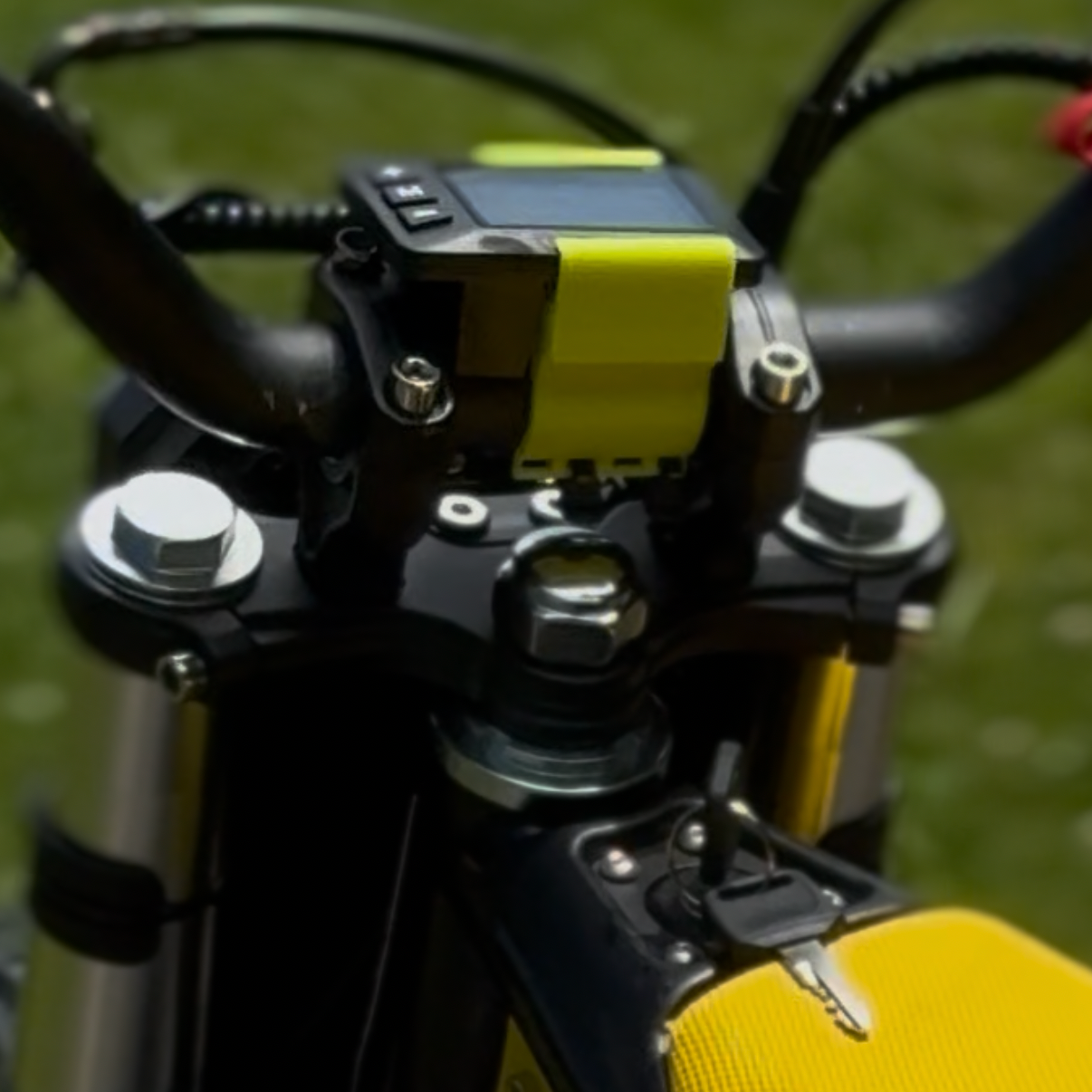 Heybike Villain Center Display Mount | 3D Printed Upgrade